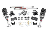 2 Inch Lowering Kit 4 Inch Rear Lowering M1 Silverado/Sierra 1500 (14-18 & Classic) Rough Country