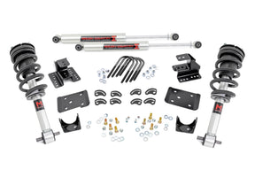 2 Inch Lowering Kit 4 Inch Rear Lowering M1 Silverado/Sierra 1500 (14-18 & Classic) Rough Country