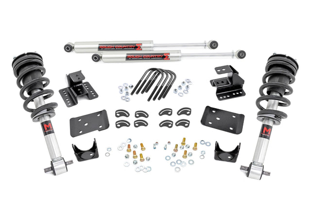 2 Inch Lowering Kit 4 Inch Rear Lowering M1 Silverado/Sierra 1500 (14-18 & Classic) Rough Country