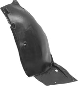 Front Inner Fender Liner Splash Shield Guard Set Black
