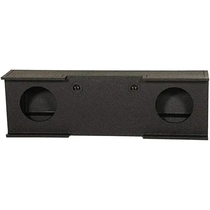 QPower QBGMC10 2007 4DR Dual 10" 07-13 Chevy/GMC Crew Cab Pro Subwoofer Box