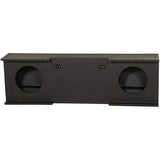 QPower QBGMC10 2007 4DR Dual 10" 07-13 Chevy/GMC Crew Cab Pro Subwoofer Box