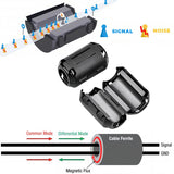 Clip-On Ferrite Core Choke 7mm Noise Suppressor TekShack