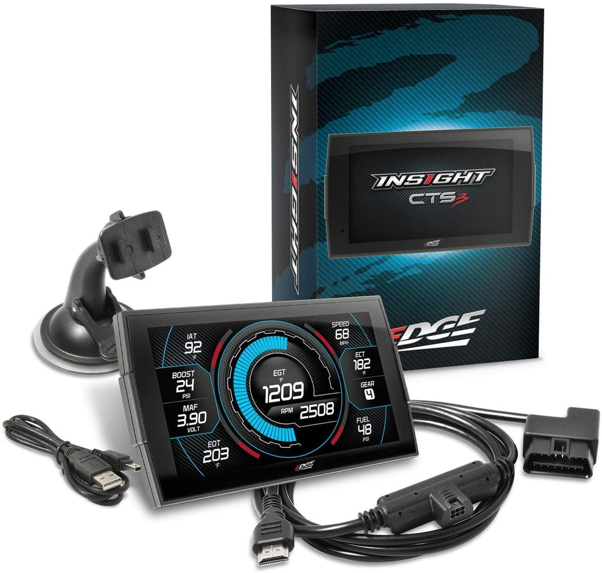 Edge Insight CTS3 - Gauge Monitoring System - 1994-2003 Ford F-Series Edge Products