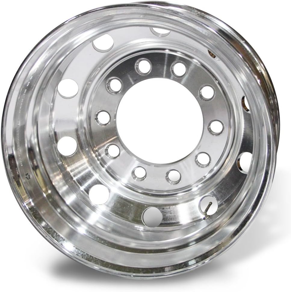 22.5x8.25 Stud Pilot Truck Wheels Forged Aluminum Rims Both-Side Mirror Polished