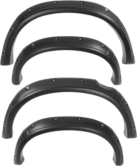 Textured Black Fender Flares 4Pcs for 1995-2004 Tacoma