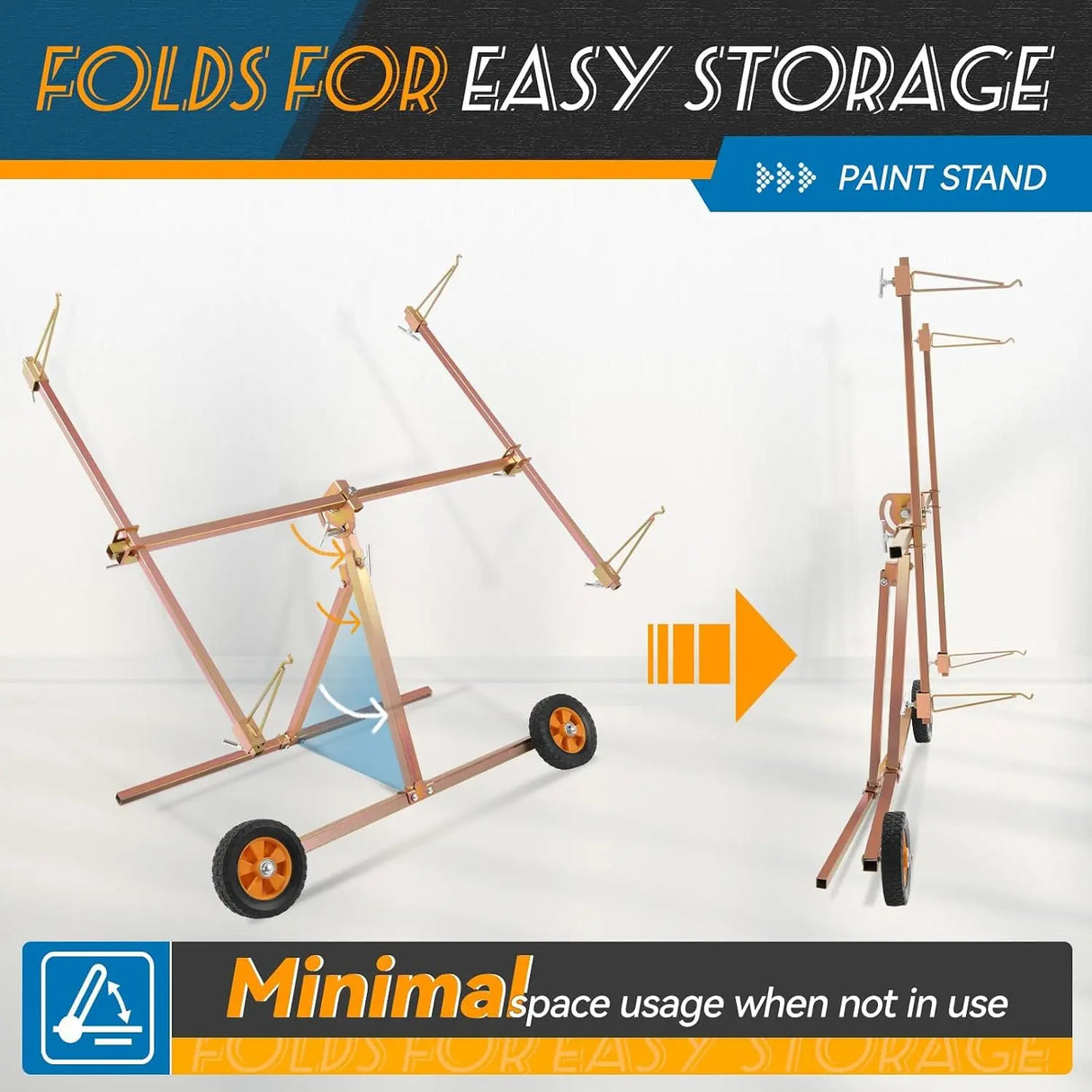 Gelacie Rotating Auto Panel Repair Paint Stand CB-2894 1 Each