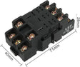 NTE 3PDT 11-Pin Socket RLY9156 NTE