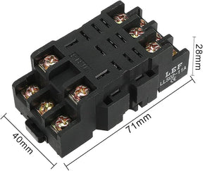 NTE 3PDT 11-Pin Socket RLY9156 NTE