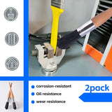 Wesquer Parts Cleaning Solvent Brush Black 6 Each