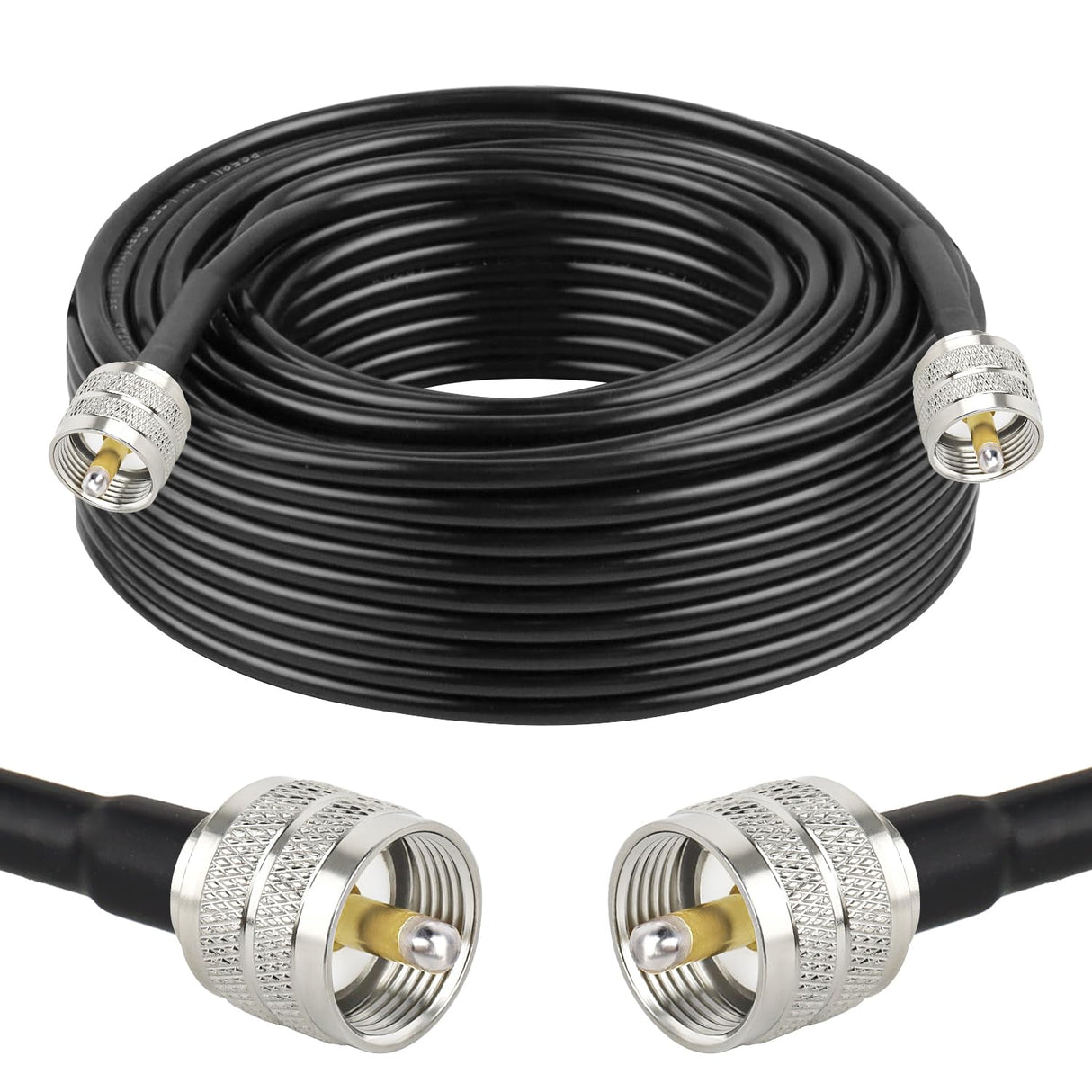 Coax Cable w/Ends XRDF (Big) 75 foot TekShack