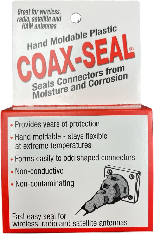 Hand Moldable Plastic Coax-Seal TekShack