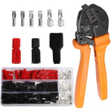 15/30/45A Battery Connector & Crimp Tool Kit – AWG10-20, Red/Black Quick Disconnect Set** TekShack
