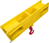 4800 lb Capacity Forklift Lifting Hook Attachment with Swivel