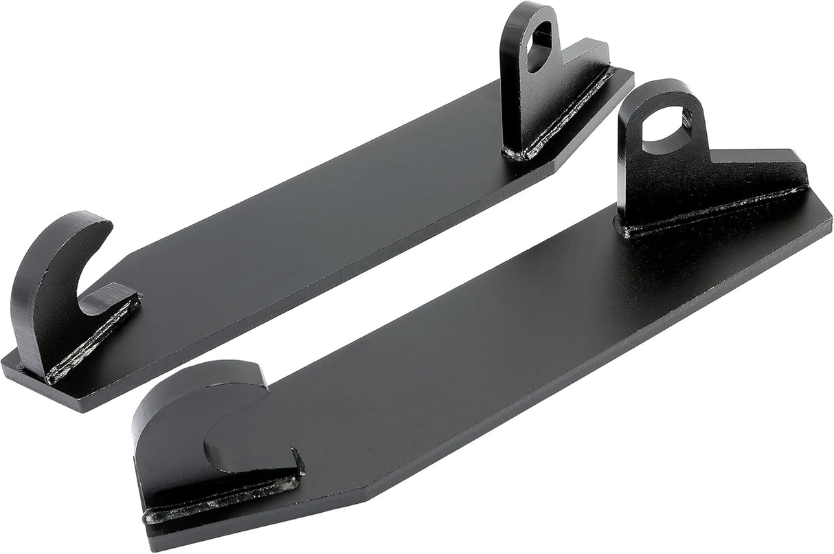 Weld-On Steel Tractor Mounting Brackets for Loaders Pair