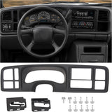 Double DIN Dash Cover Kit for 1999-2002 Chevy GMC Trucks