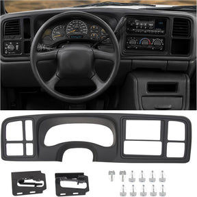 Double DIN Dash Cover Kit for 1999-2002 Chevy GMC Trucks