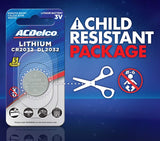 ACDelco CR2032 3V Lithium Coin Cell Batteries 6-Pack ACDelco