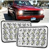 4x6 Inch LED Headlights DOT Approved High Low Beam Rectangle 2PCS