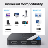 HDMI Switch 3 in 1 TekShack