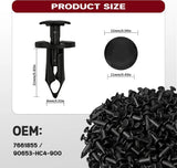 Xislet 200 Pcs Polaris Push Pins for UTV Fender Clips XZFR001 200 Each