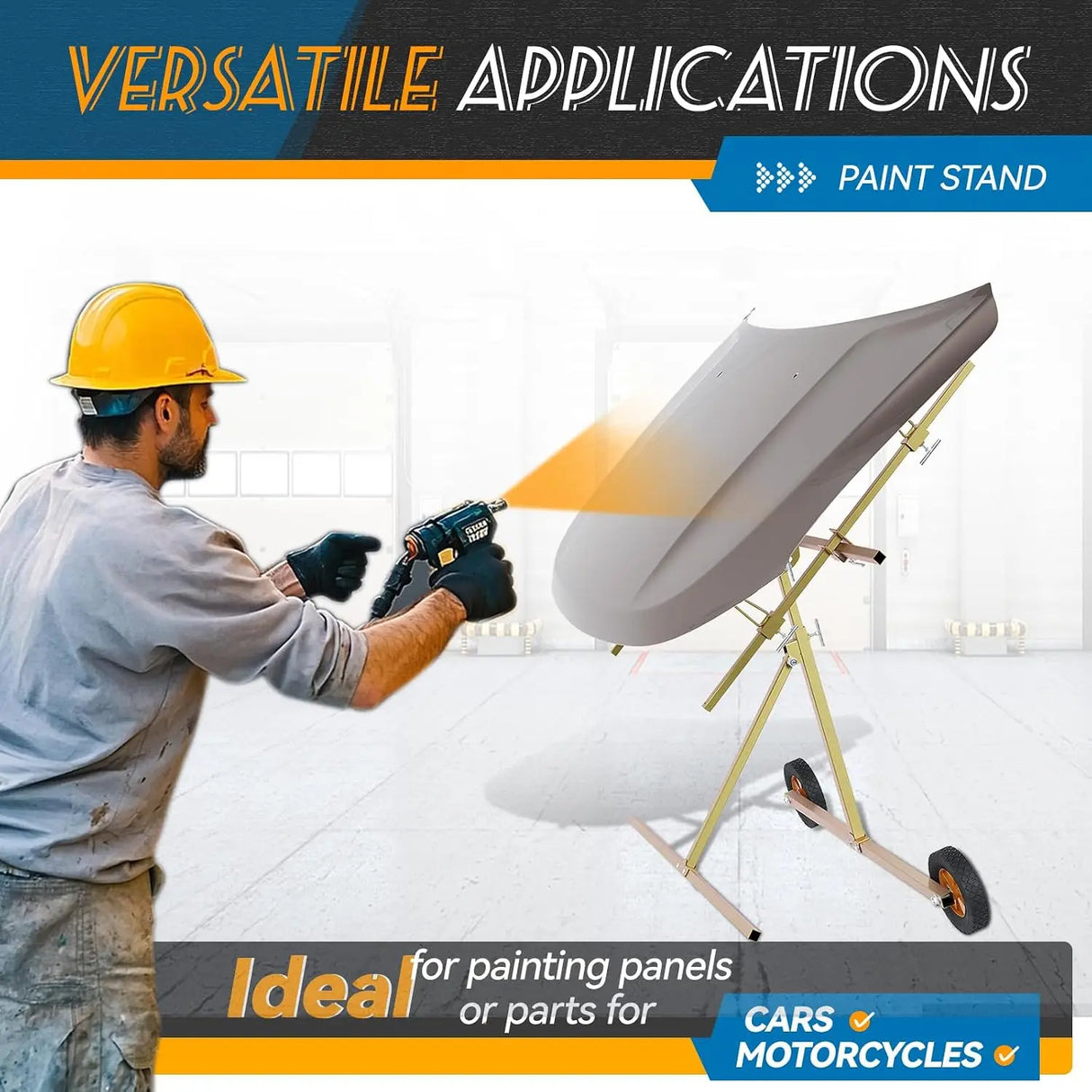 Gelacie Rotating Auto Panel Repair Paint Stand CB-2894 1 Each