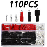 15/30/45A Battery Connector & Crimp Tool Kit – AWG10-20, Red/Black Quick Disconnect Set** TekShack