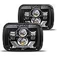 H6054 5x7 7x6 LED Headlight Sealed Beam 8000lm DOT Approved
