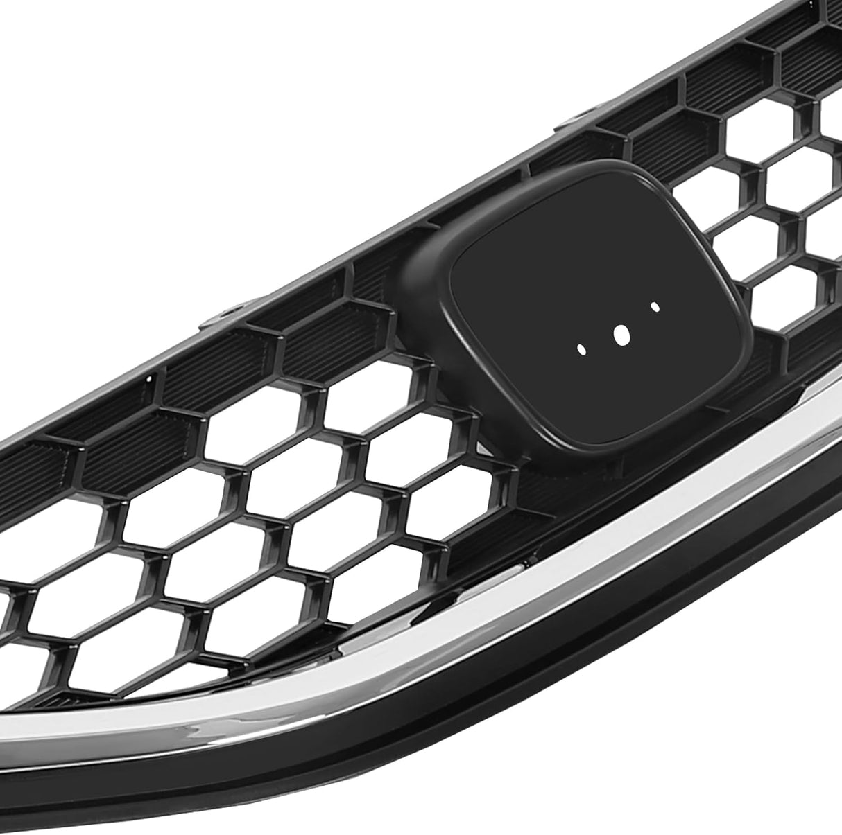 Honeycomb Front Grille Replacement Compatible with 2013-2015 Honda Civic Sedan