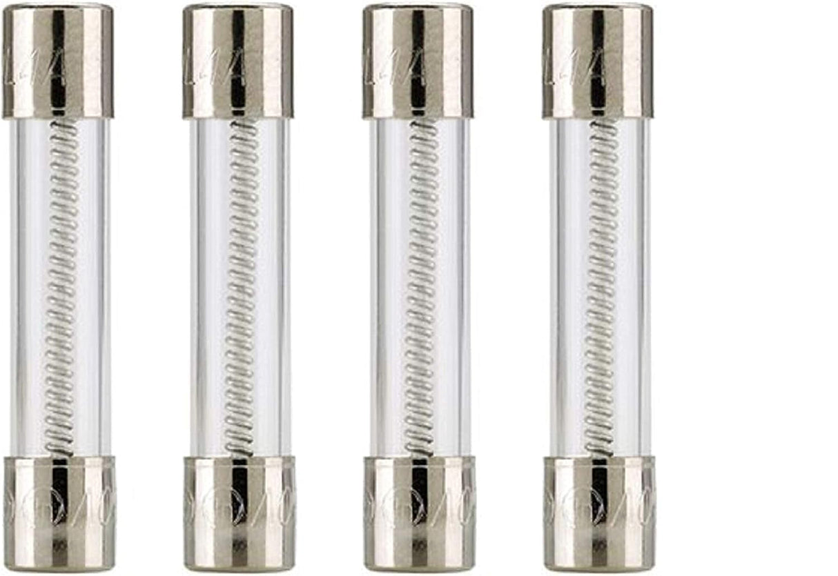 15A 32V 1.25 inch x 1.25 inch Slow-Blow Fuse (4-Pack) TekShack
