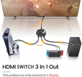 HDMI Switch 3 in 1 TekShack