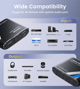 Optical Audio Splitter 1x3 SPDIF Toslink Digital TekShack