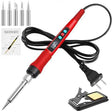 ANBES digital display Soldering iron with stand TekShack