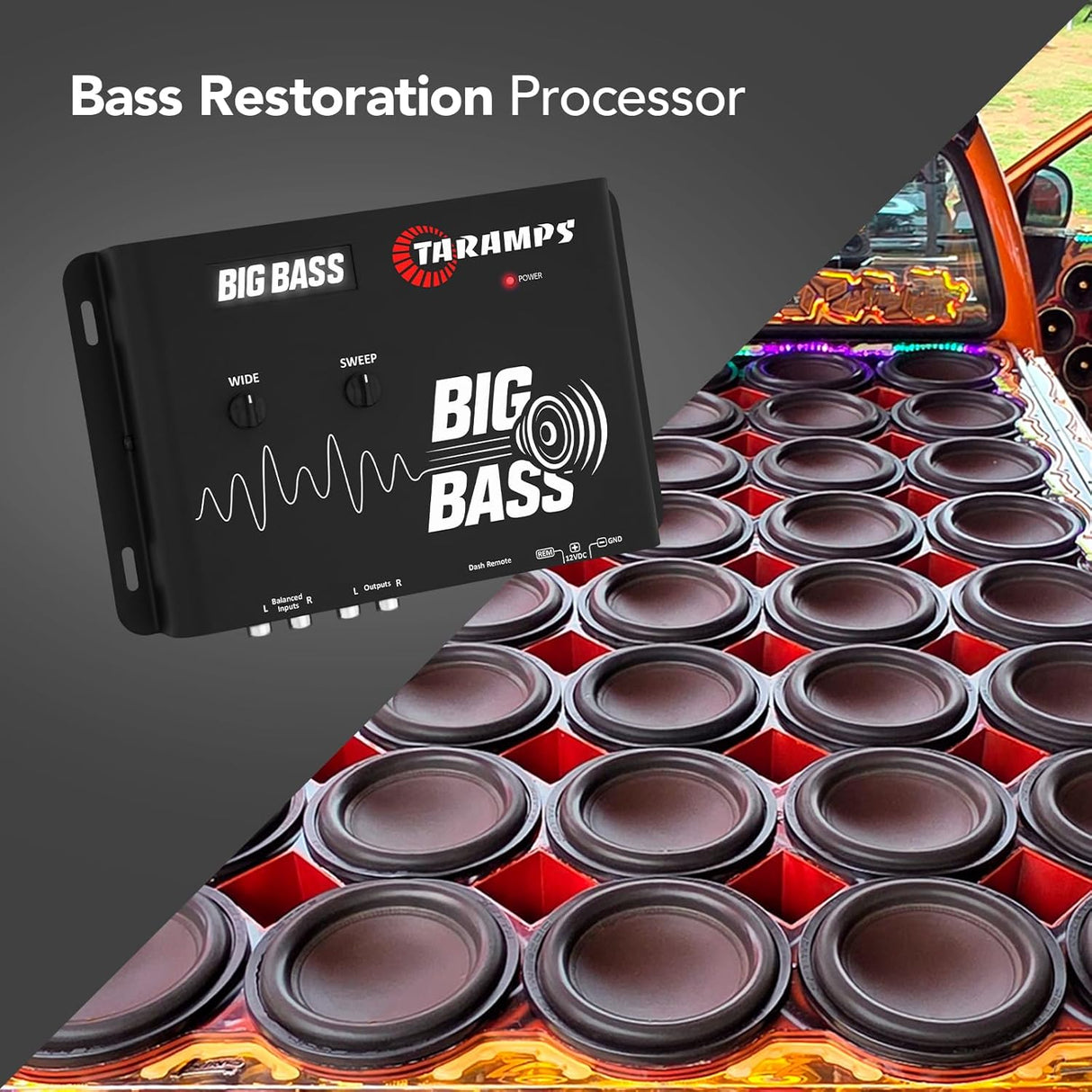 Taramps Big Bass - Bass Restoration Processor Taramps USA