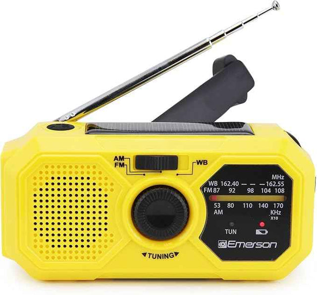 Emergency AM/FM Radio with Weather Band and Power Bank TekShack