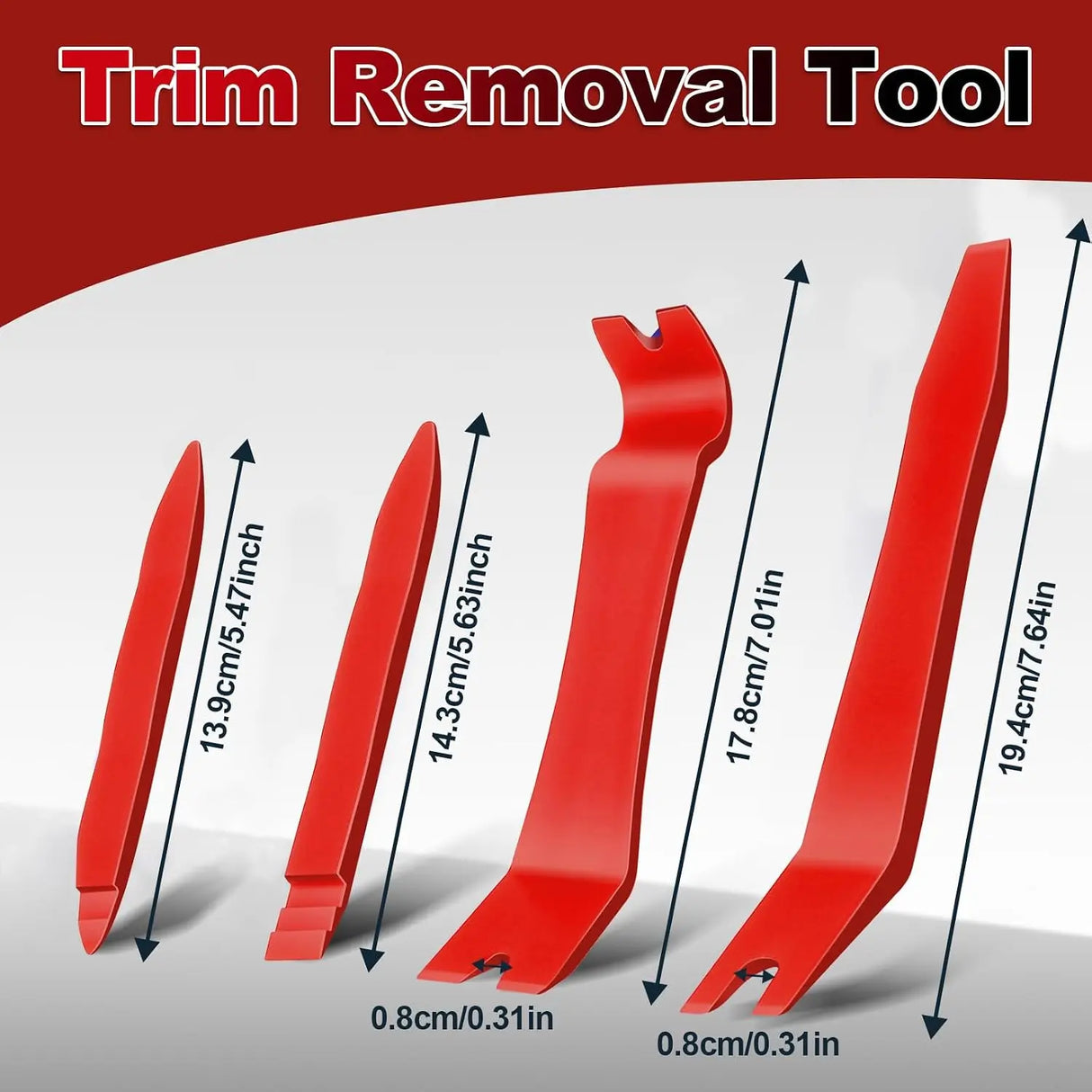 Keze Auto Trim Removal Tool Kit for Car Panel Dashboard 007 7 Each