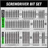 232PCS Ultimate Screwdriver Bit Set – Chrome Vanadium Steel with Ratchet & Case TekShack