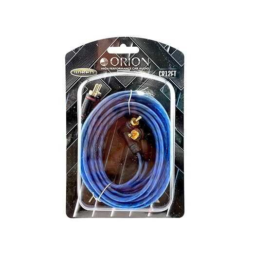 Wired CR12FT (12-Ft Blue) 2 Channel RCA Male to RCA Male Stereo Car Audio Cable ORION Wired CR12FT (12-Ft Blue) 2 Channel RCA Male to RCA Male Stereo Car Audio Cable Wired CR12FT (12-Ft Blue) 2 Channel RCA Male to RCA Male Stereo Car Audio Cable Wired CR12FT (12-Ft Blue) 2 Channel RCA Male to RCA Male Stereo Car Audio Cable Wired CR12FT (12-Ft Blue) 2 Channel RCA Male to RCA Male Stereo Car Audio Cable