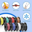18 AWG Stranded Wire Spool 16.5 Ft & 25Ft TekShack
