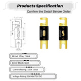ANL Fuse 150 Amp Inline 32V Copper Alloy – 1-Pack TekShack