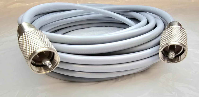 Workman 12 Ft RG-8X CB/Ham Antenna Coax Cable – Hand Soldered CB Distributing