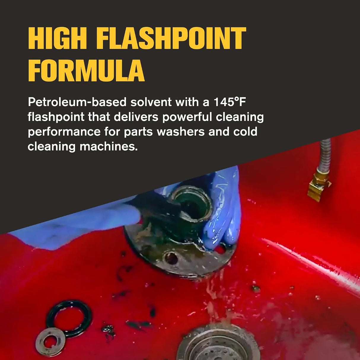 B’laster Parts Washer Solvent High Flashpoint Formula 5 Gallon 5-PWS