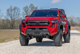 LED Light Kit Ditch Mount 2 Inch Black Pair White DRL Toyota Tacoma (24-26) Rough Country