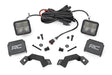 LED Light Kit Ditch Mount 2 Inch Spectrum Pair Spot Toyota Land Cruiser (24-26) Rough Country