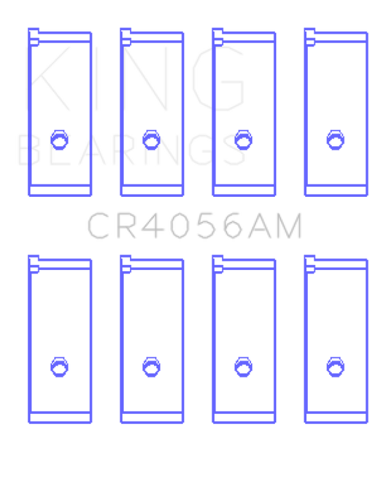 King Engine Bearings Suzuki G15A/G16A/B (Size +0.25mm) Connecting Rod Bearing Set