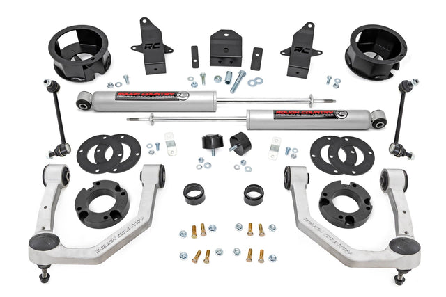 3.5 Inch Lift Kit N3 No Rear Shocks Toyota Land Cruiser 4WD (2024-2026) Rough Country
