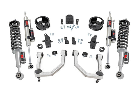 3.5 Inch Lift Kit M1R w/ Rear Shocks Toyota Land Cruiser 4WD (2024-2026) Rough Country
