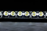 30 Inch Black Series LED Light Bar Curved Single Row Cool White DRL Rough Country