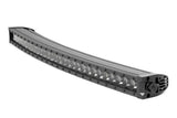 30 Inch Black Series LED Light Bar Curved Single Row Cool White DRL Rough Country