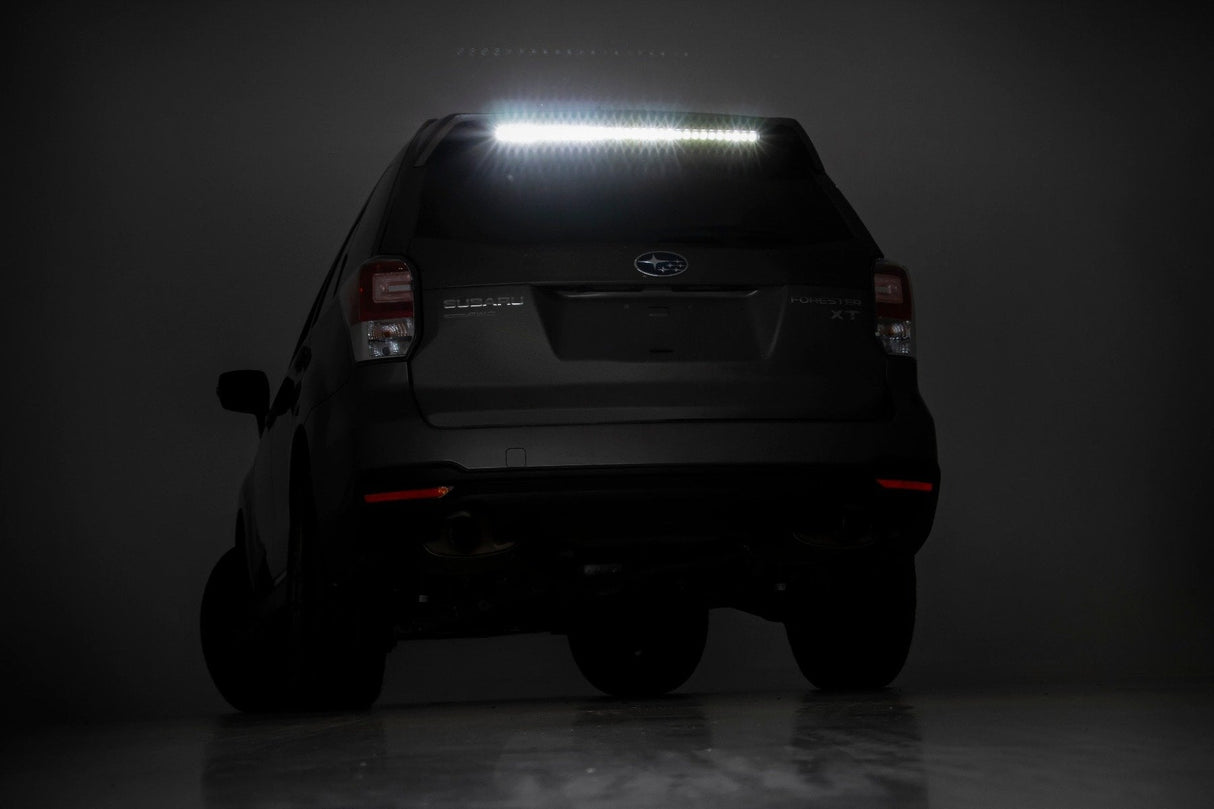 30 Inch Black Series LED Light Bar Curved Single Row Rough Country